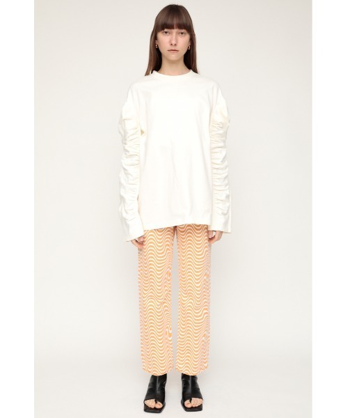 SLY(スライ)の「WAVY PATTERN HW STRAIGHT PT/ハイウエストデニムパンツ(デニムパンツ・レディース・ブルー系その他/オレンジ系その他・1/2/0)」の15枚目の写真