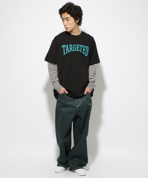 PBLIM(ページボーイリム)の「【PAGEBOYLIM】レイヤードボーダーT(Tシャツ/カットソー・レディース・オフホワイト/ブラック・MEDIUM/LARGE)」の12枚目の写真