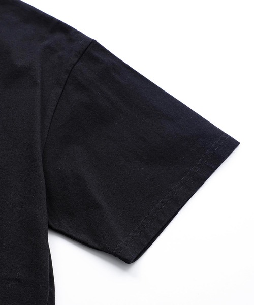 X-girl（エックスガール）の「POP ART FACE S/S TEE/ポップアート風フェイス　Tシャツ（Tシャツ/カットソー・レディース・ホワイト/ブラック・S/L/XL/M）」の6枚目の写真