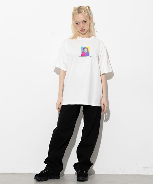MSSP Bell&Chloe Tシャツ ホワイト・ブラック LHP｜WHITELAND/ホワイトランド/OWL/DAMEGE SST/ダメージ T