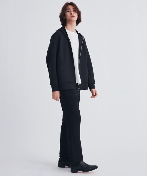 STUDIOUS別注 DOUBLE KNIT ZIP UP HOODIE（パーカー）｜ATTACHMENT