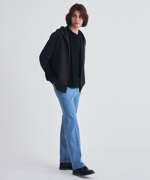 STUDIOUS別注 DOUBLE KNIT ZIP UP HOODIE（パーカー）｜ATTACHMENT