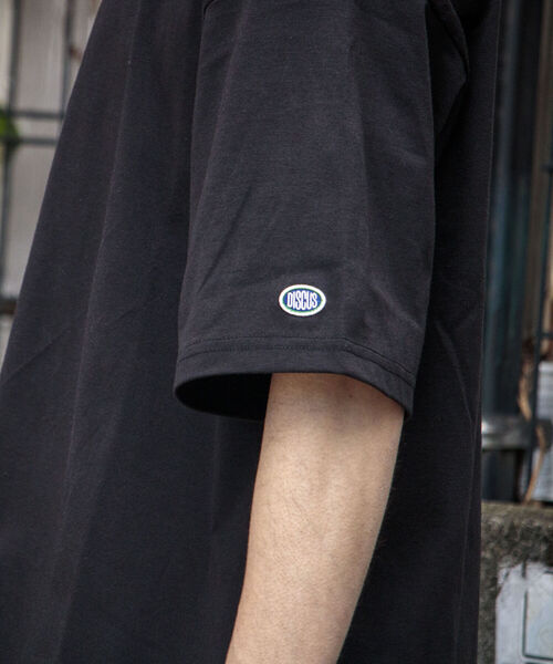 DISCUS ATHLETIC（ディスカス　アスレチック）の「【WEB限定】【DISCUS ATHLETIC/ディスカス アスレチック】SOLOTEX MIXED Tee レトロボーダー ワンポイントロゴ（Tシャツ/カットソー・メンズ・ホワイト/ブラック/グリーン系その他/ホワイト系その他・MEDIUM/LARGE）」の20枚目の写真