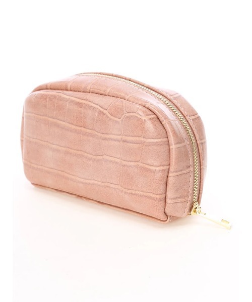 LIPSERVICE（リップサービス）の「LSプレートポーチ（ハンドバッグ・レディース・アイボリー/ブラック/ピンク・FREE）」の6枚目の写真