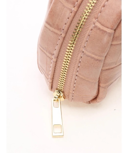 LIPSERVICE（リップサービス）の「LSプレートポーチ（ハンドバッグ・レディース・アイボリー/ブラック/ピンク・FREE）」の9枚目の写真