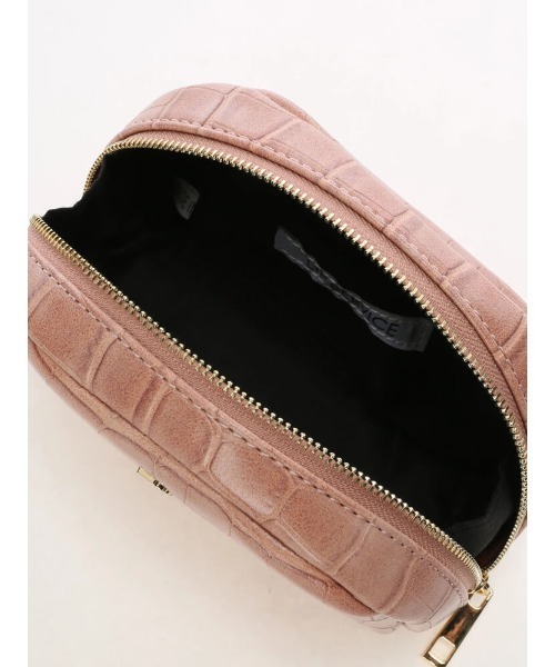 LIPSERVICE（リップサービス）の「LSプレートポーチ（ハンドバッグ・レディース・アイボリー/ブラック/ピンク・FREE）」の10枚目の写真