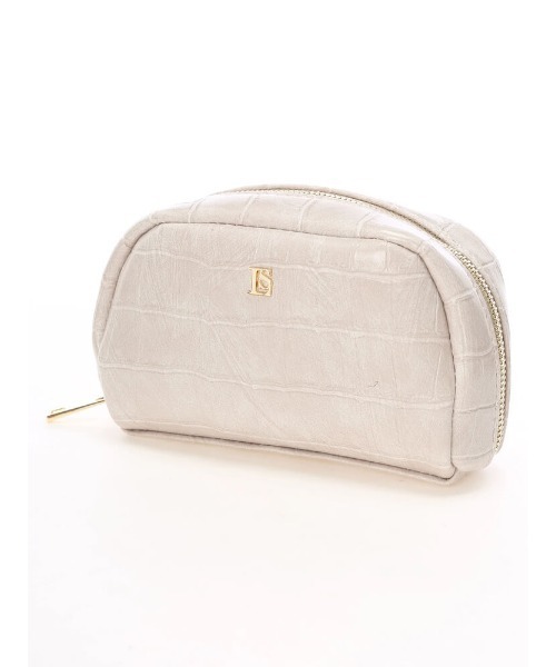 LIPSERVICE（リップサービス）の「LSプレートポーチ（ハンドバッグ・レディース・アイボリー/ブラック/ピンク・FREE）」の11枚目の写真