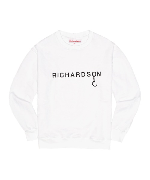 RICHARDSON(リチャードソン)の「【Richardson】Handcuff Crewneck(Tシャツ/カットソー・メンズ・ホワイト/ブラック・M/L/S)」の6枚目の写真