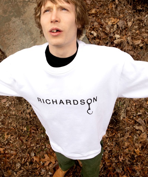 RICHARDSON(リチャードソン)の「【Richardson】Handcuff Crewneck(Tシャツ/カットソー・メンズ・ホワイト/ブラック・M/L/S)」の3枚目の写真