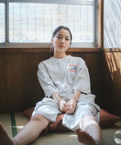 FREAK'S STORE（フリークスストア）の「SAUVENIR/サウべニア 別注 KANNAIGIパイル/館内着/セットアップ（ルームウェア/パジャマ・メンズ・ホワイト/ネイビー/グレー/ホワイト系その他/グレー系その他・SMALL/MEDIUM/LARGE）」の6枚目の写真