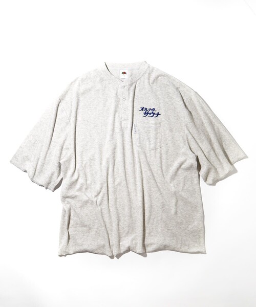 FREAK'S STORE（フリークスストア）の「SAUVENIR/サウべニア 別注 KANNAIGIパイル/館内着/セットアップ（ルームウェア/パジャマ・メンズ・ホワイト/ネイビー/グレー/ホワイト系その他/グレー系その他・SMALL/MEDIUM/LARGE）」の16枚目の写真