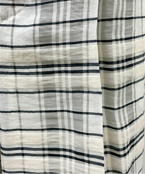 audrey and john wad（オードリーアンドジョンワッド）の「裏付き2タックチェックパンツ（その他パンツ・レディース・ブラック/グリーン・M）」の21枚目の写真