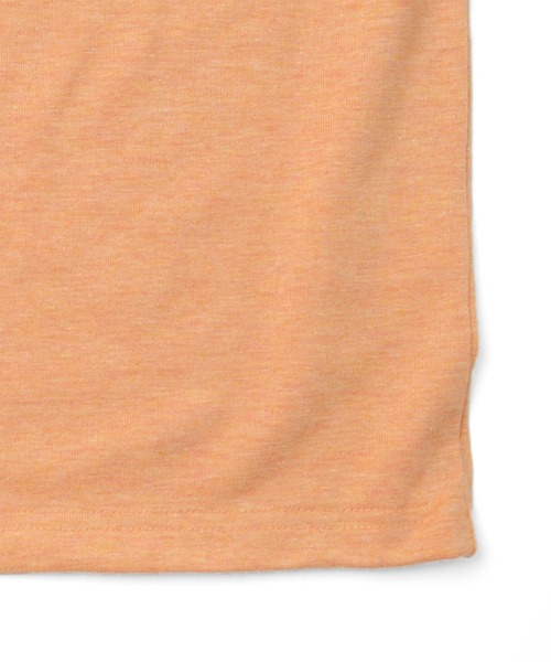 GLAZOS(グラソス)の「カラー杢天竺・接触冷感ドロップショルダーカレッジロゴ半袖Tシャツ(Tシャツ/カットソー・キッズ・パープル/オレンジ/ブルー/グリーン・130cm/140cm/150cm/160cm/170cm)」の8枚目の写真