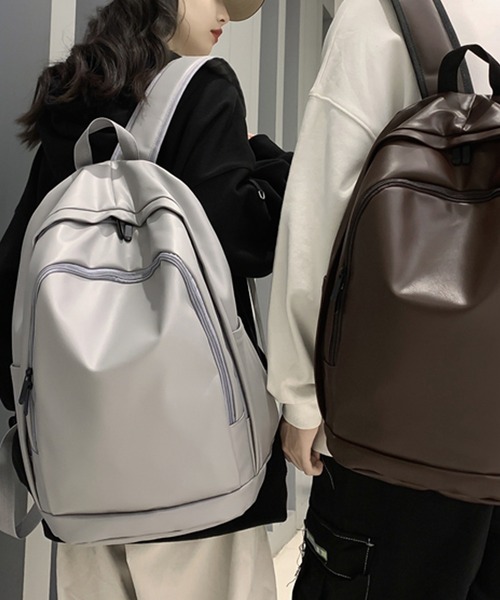 ANOTHER S（アナザーエス）の「フェイクレザーリュック（バックパック