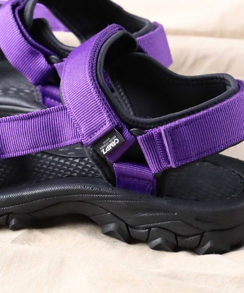 CAMP7（キャンプセブン）の「【CAMP7】スポーツサンダル（サンダル・メンズ・パープル/ブラック・L/M）」の9枚目の写真