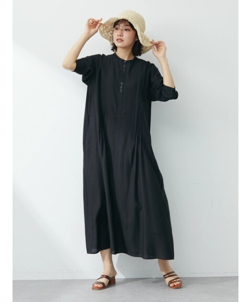 Green　Parks（グリーンパークス）の「・ツバヒロクロシェハット（ハット・レディース・ブラウン/ナチュラル・FREE）」の4枚目の写真