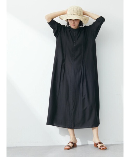 Green　Parks（グリーンパークス）の「・ツバヒロクロシェハット（ハット・レディース・ブラウン/ナチュラル・FREE）」の5枚目の写真