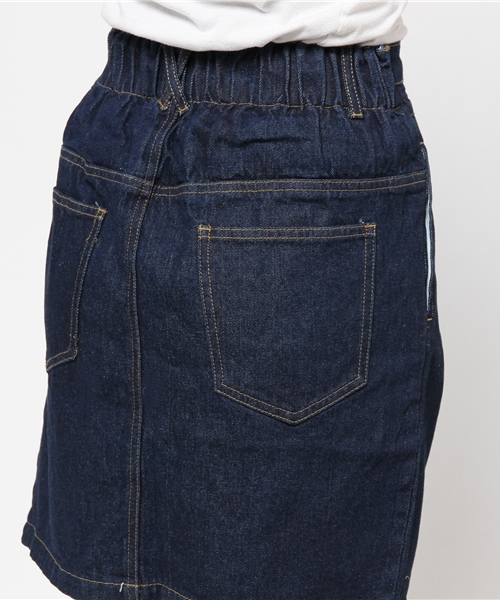 mystic（ミスティック）の「デニムタイトスカート（スカート・レディース・ネイビー/ブルー/ホワイト・1/2）」の8枚目の写真
