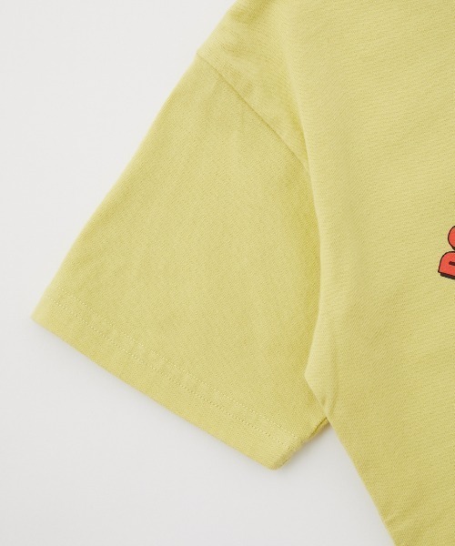 RODEO CROWNS WIDE BOWL（ロデオクラウンズワイドボウル）の「キッズLazy Cat Tシャツ（Tシャツ/カットソー・キッズ・ブラック/イエロー・110/120/130/140）」の5枚目の写真