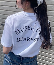 バックロゴデザインビックTシャツ