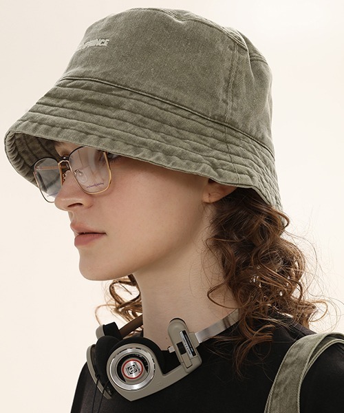 MASONPRINCE(メイソンプリンス)の「4カラーブランドロゴバケットハット MZ2048【MASONPRINCE】(ハット・メンズ・ベージュ/ブラック/アイボリー/カーキ・FREE)」の5枚目の写真