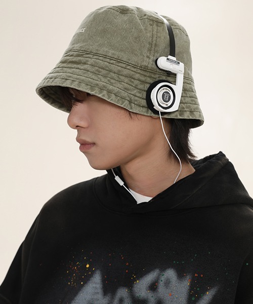 MASONPRINCE(メイソンプリンス)の「4カラーブランドロゴバケットハット MZ2048【MASONPRINCE】(ハット・メンズ・ベージュ/ブラック/アイボリー/カーキ・FREE)」の6枚目の写真