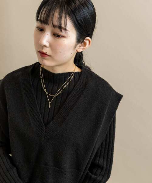 SMELLY（スメリー）の「ドロップメタル2レンネックレス（ネックレス・レディース・ゴールド・-）」の8枚目の写真