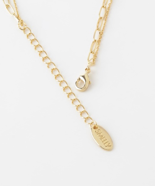 SMELLY（スメリー）の「ドロップメタル2レンネックレス（ネックレス・レディース・ゴールド・-）」の11枚目の写真
