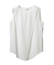 ASTRAET | ASTRAET(アストラット) アシンメトリーノースリーブブラウス(シャツ/ブラウス)