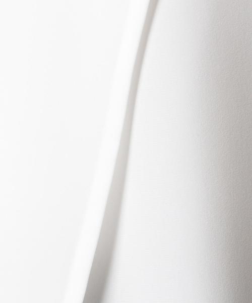 ASTRAET（アストラット）の「ASTRAET(アストラット) アシンメトリーノースリーブブラウス◆（シャツ/ブラウス・レディース・ホワイト/ナチュラル/ブラック・フリー）」の4枚目の写真