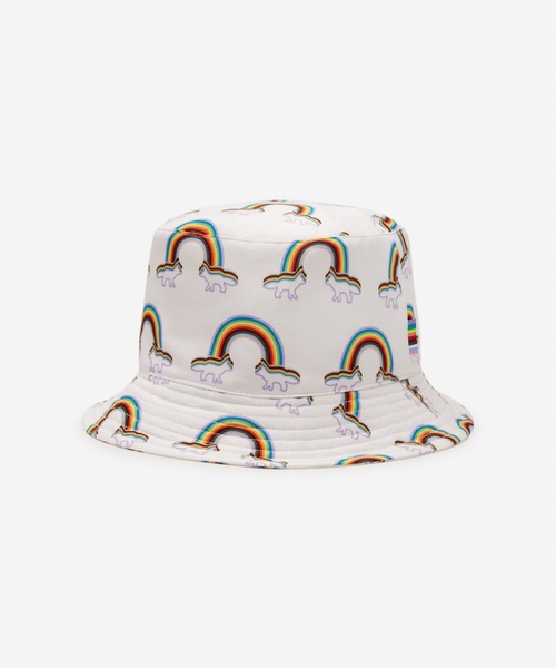 Maison Kitsune（メゾンキツネ）の「RAINBOW FOX BUCKET HAT（ハット