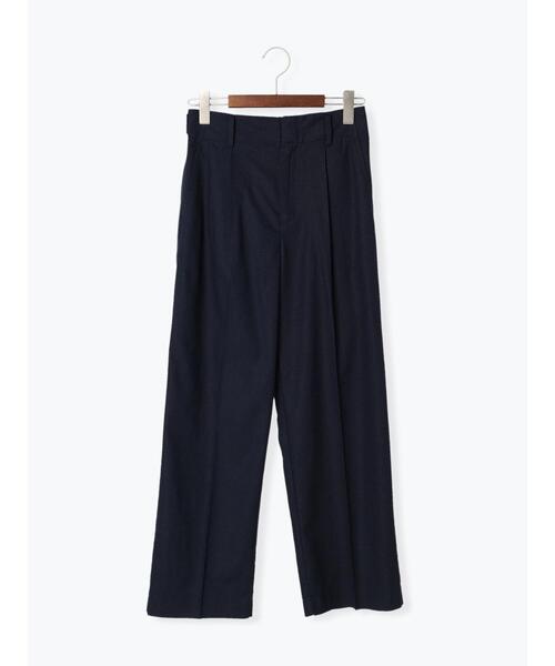 Te chichi（テチチ）の「麻混キャンバスワイドパンツ（その他パンツ・レディース・ネイビー/ベージュ/グリーン・MEDIUM/SMALL）」の17枚目の写真