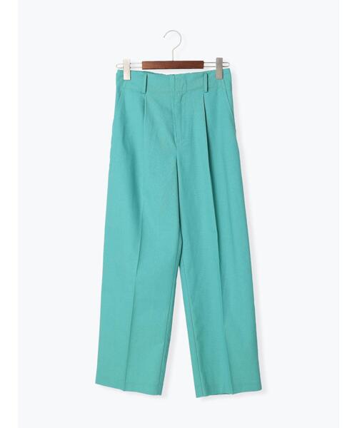 Te chichi（テチチ）の「麻混キャンバスワイドパンツ（その他パンツ・レディース・ネイビー/ベージュ/グリーン・MEDIUM/SMALL）」の18枚目の写真