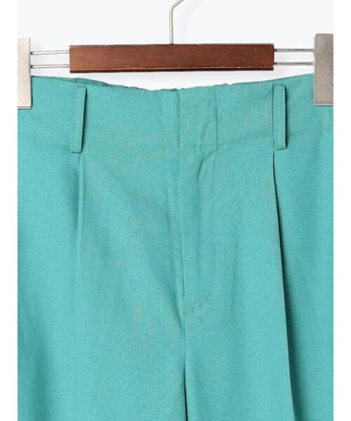 Te chichi（テチチ）の「麻混キャンバスワイドパンツ（その他パンツ・レディース・ネイビー/ベージュ/グリーン・MEDIUM/SMALL）」の20枚目の写真