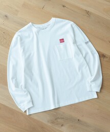 Manhattan Portage / Long Sleeve Logo Print T-Shirt
