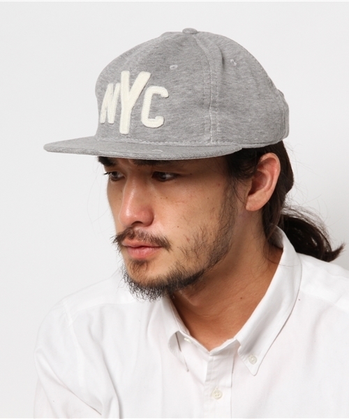 SHIPS（シップス）の「EBBETS.FIELD: 『NYC』 ロゴ フレンチテリー キャップ（キャップ・メンズ・グレー・ONE SIZE）」の2枚目の写真