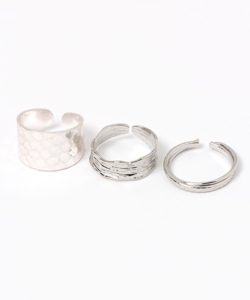 niko and...（ニコアンド）の「フリーサイズメタル3SETリング（リング・レディース・その他1/その他2/その他3/その他4・0）」の4枚目の写真