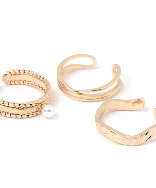 niko and...（ニコアンド）の「フリーサイズメタル3SETリング（リング・レディース・その他1/その他2/その他3/その他4・0）」の6枚目の写真