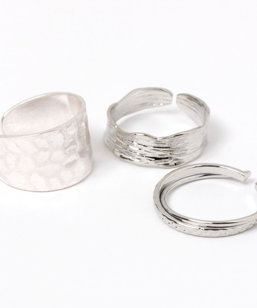niko and...（ニコアンド）の「フリーサイズメタル3SETリング（リング・レディース・その他1/その他2/その他3/その他4・0）」の7枚目の写真