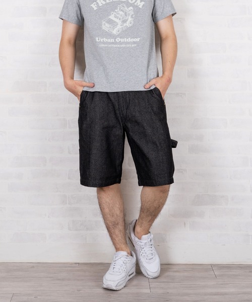 SOUTH POLE（サウスポール）の「SOUTHPOLE / 極太バギー ペインターデニムショーツ（デニムパンツ・メンズ・ライトブルー/ワンウォッシュ/ダークインディゴブルー/ブラック・32inch/34inch/36inch/38inch/40inch/42inch）」の21枚目の写真