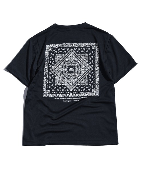 Satellite（サテライト）の「【SATELLITE(サテライト)】CRUISER TEE/PAISLEY / ワイドシルエット / 吸汗速乾/ ドライフィット（Tシャツ/カットソー・レディース・ブラック/ベージュ/オリーブ・M/L）」の2枚目の写真