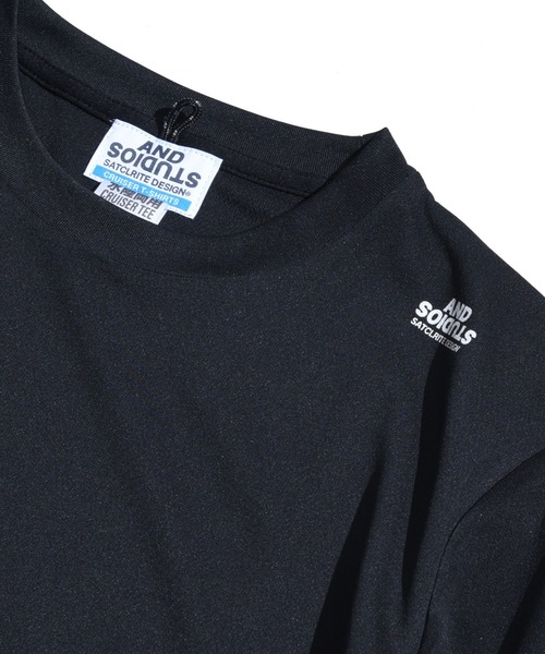 Satellite（サテライト）の「【SATELLITE(サテライト)】CRUISER TEE/PAISLEY / ワイドシルエット / 吸汗速乾/ ドライフィット（Tシャツ/カットソー・レディース・ブラック/ベージュ/オリーブ・M/L）」の11枚目の写真