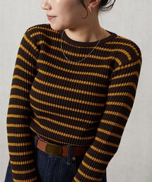 FREAK'S STORE（フリークスストア）の「【WEB限定】タックリブボーダープルオーバー（ニット/セーター）」