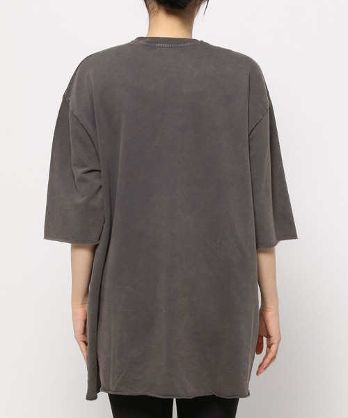 PAGEBOY（ページボーイ）の「スペースロックBIGプルオーバー（Tシャツ/カットソー・レディース・チャコールグレー/オフホワイト/ピンク系その他・FREE）」の15枚目の写真