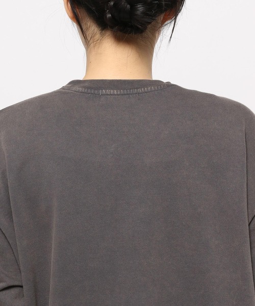 PAGEBOY（ページボーイ）の「スペースロックBIGプルオーバー（Tシャツ/カットソー・レディース・チャコールグレー/オフホワイト/ピンク系その他・FREE）」の19枚目の写真