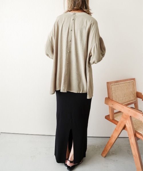 SUGAR BISKET(シュガービスケット)の「2Wayレースブラウス(シャツ/ブラウス・レディース・ホワイト/ベージュ/グリーン/ブラック・フリー)」の20枚目の写真