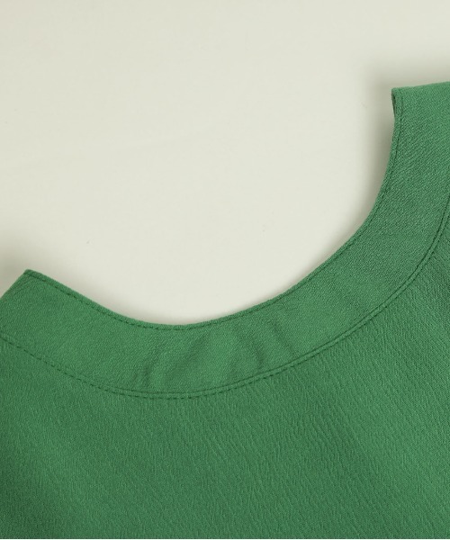 SUGAR BISKET(シュガービスケット)の「2Wayレースブラウス(シャツ/ブラウス・レディース・ホワイト/ベージュ/グリーン/ブラック・フリー)」の13枚目の写真