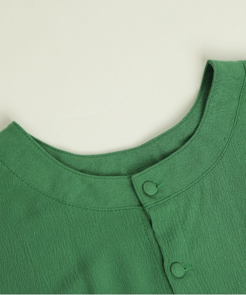 SUGAR BISKET(シュガービスケット)の「2Wayレースブラウス(シャツ/ブラウス・レディース・ホワイト/ベージュ/グリーン/ブラック・フリー)」の21枚目の写真