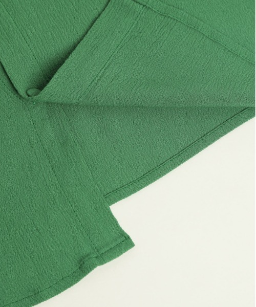 SUGAR BISKET(シュガービスケット)の「2Wayレースブラウス(シャツ/ブラウス・レディース・ホワイト/ベージュ/グリーン/ブラック・フリー)」の11枚目の写真