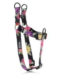WOLFGANG MAN＆BEAST（ウルフギャングマンアンドビースト）の「WOLFGANG/ウルフギャング 犬用 ハーネス DarkFloral Harness L WH-003-00（リード/ハーネス/首輪）」